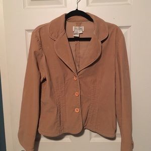 Tan corduroy jacket
